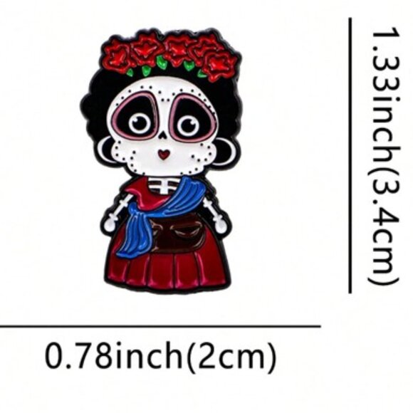 DISNEY Coco Movie “Tia Rosita Skeleton” Trading Pin (BRAND NEW!) - Picture 2 of 4